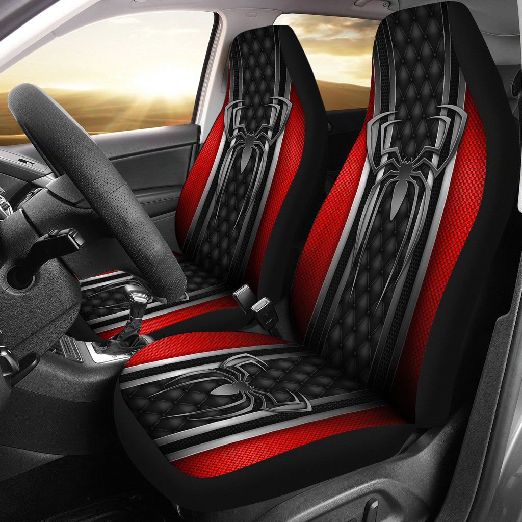 Spider Man Car Seat Covers Glossy Style Car Accessories Ci220315-02