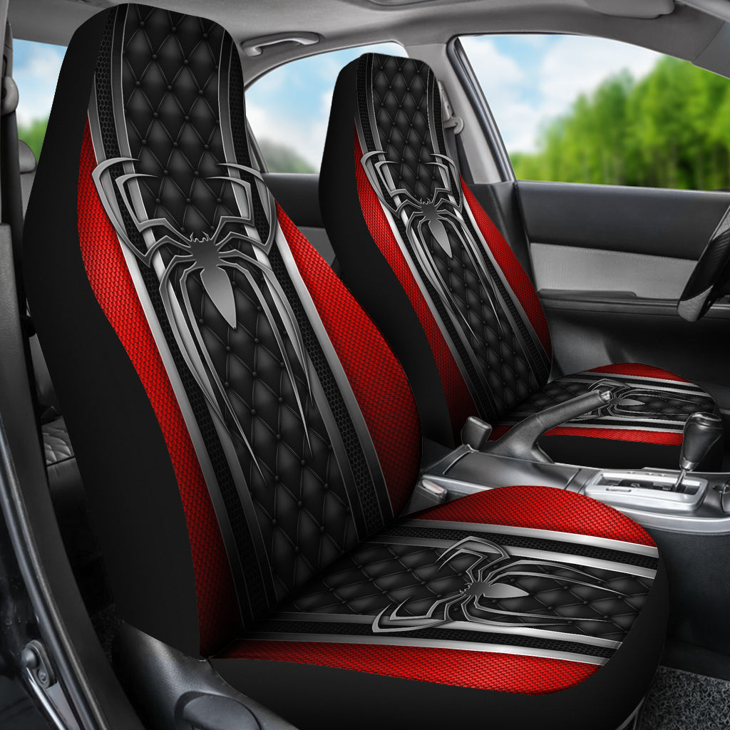 Spider Man Car Seat Covers Glossy Style Car Accessories Ci220315-02