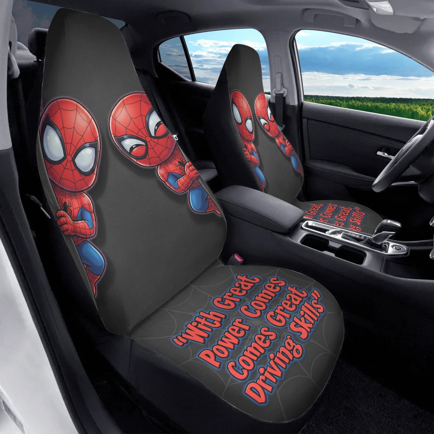 Spider-Man Car Seat Covers