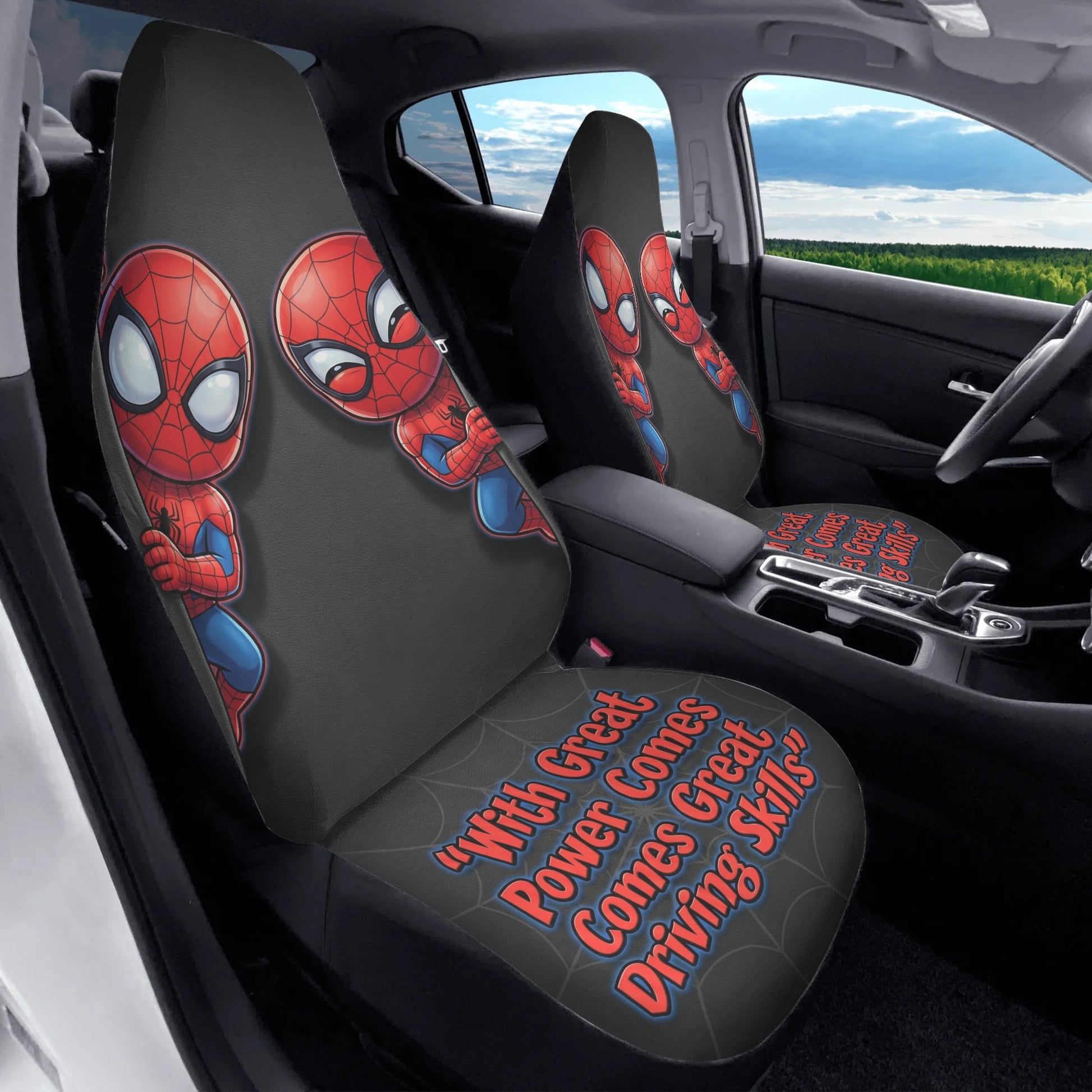 Spider-Man Car Seat Covers