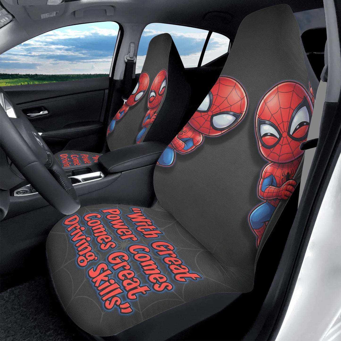 Spider-Man Car Seat Covers