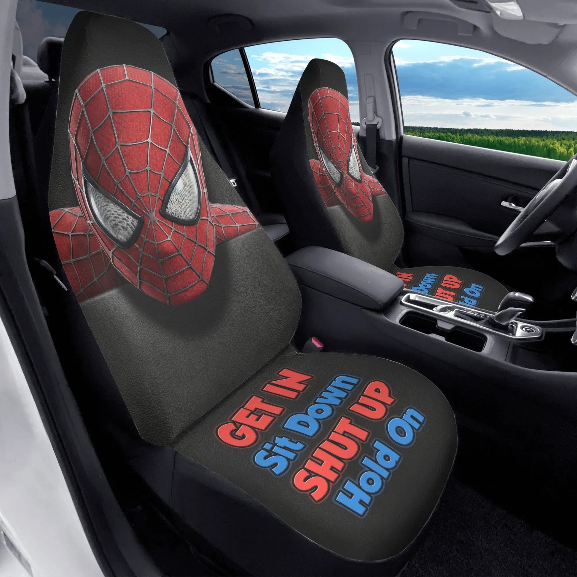Spider-Man Car Seat Covers