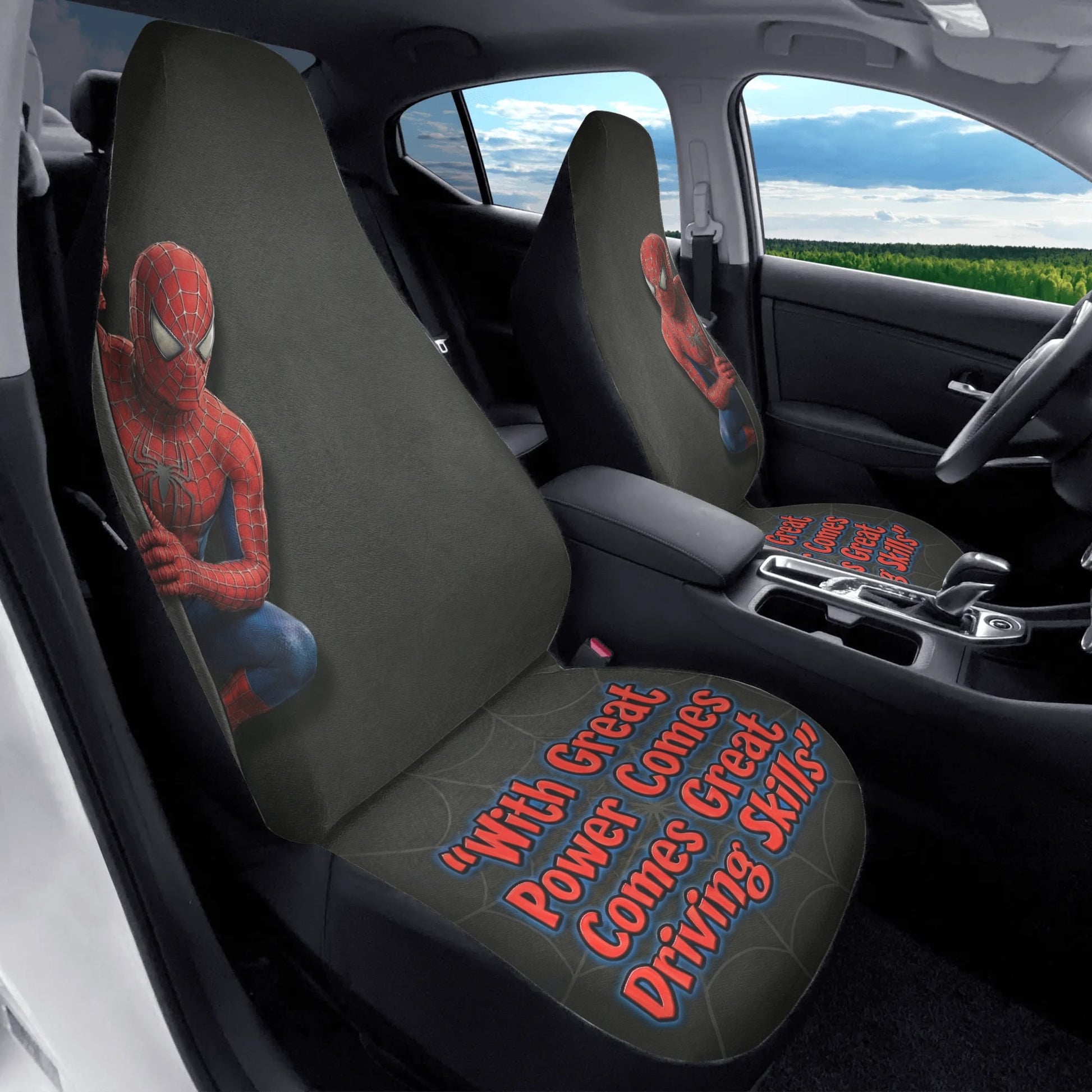 Spider-Man Car Seat Covers