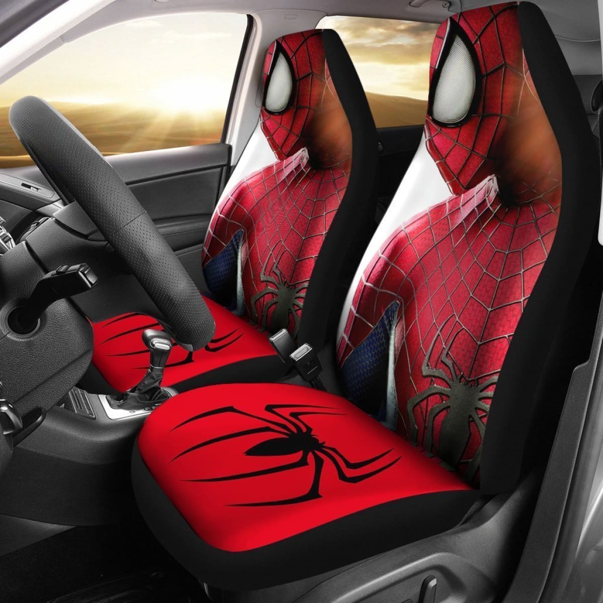 Spider-Man Car Seat Covers Nh07 Universal Fit 225721