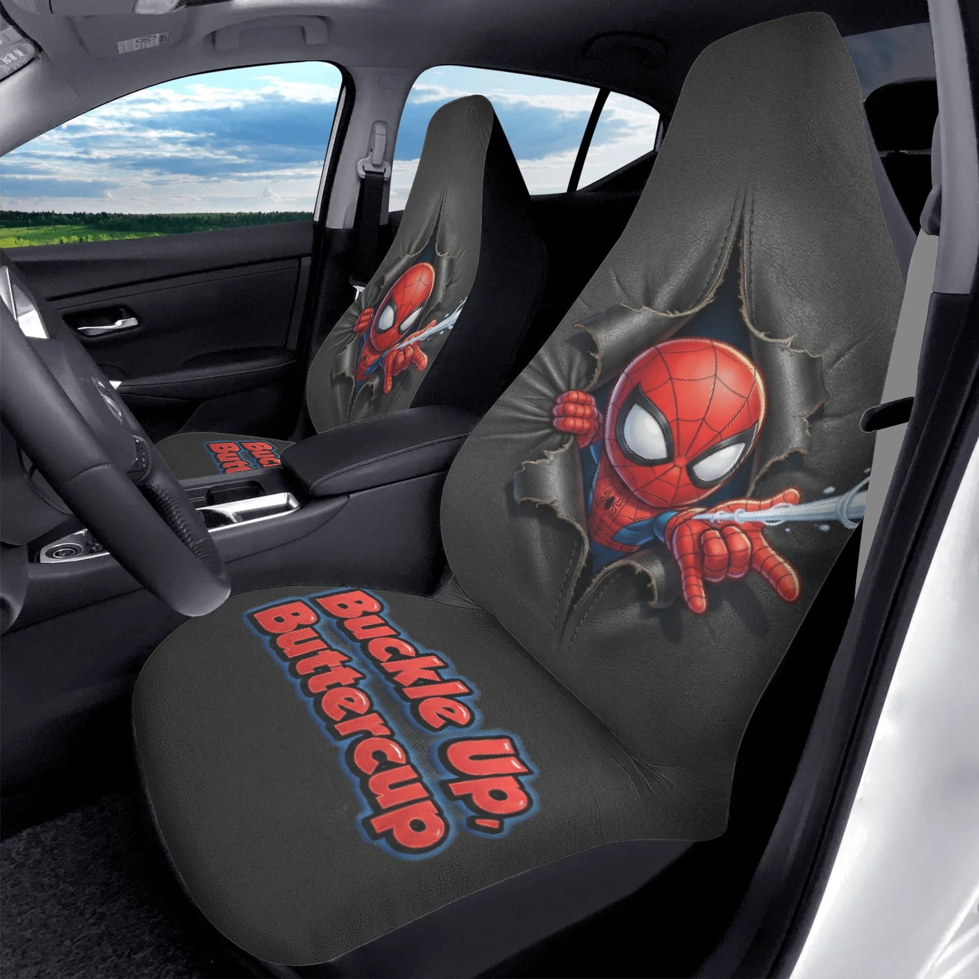 Spider-Man Car Seat Covers