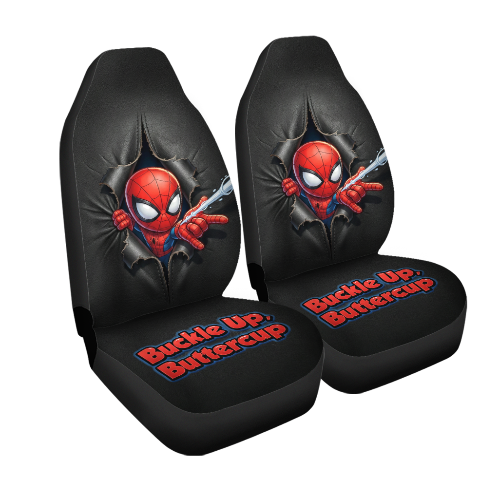 Spider-Man Car Seat Covers – Universal Vehicle Fit