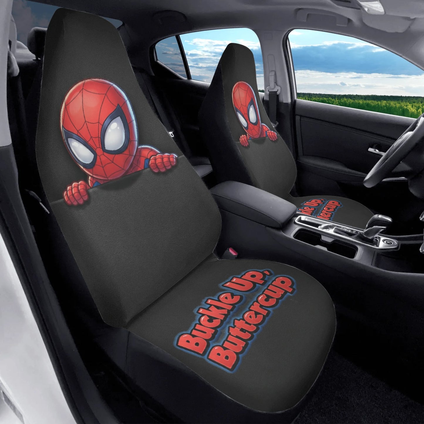 Spider-Man Car Seat Covers