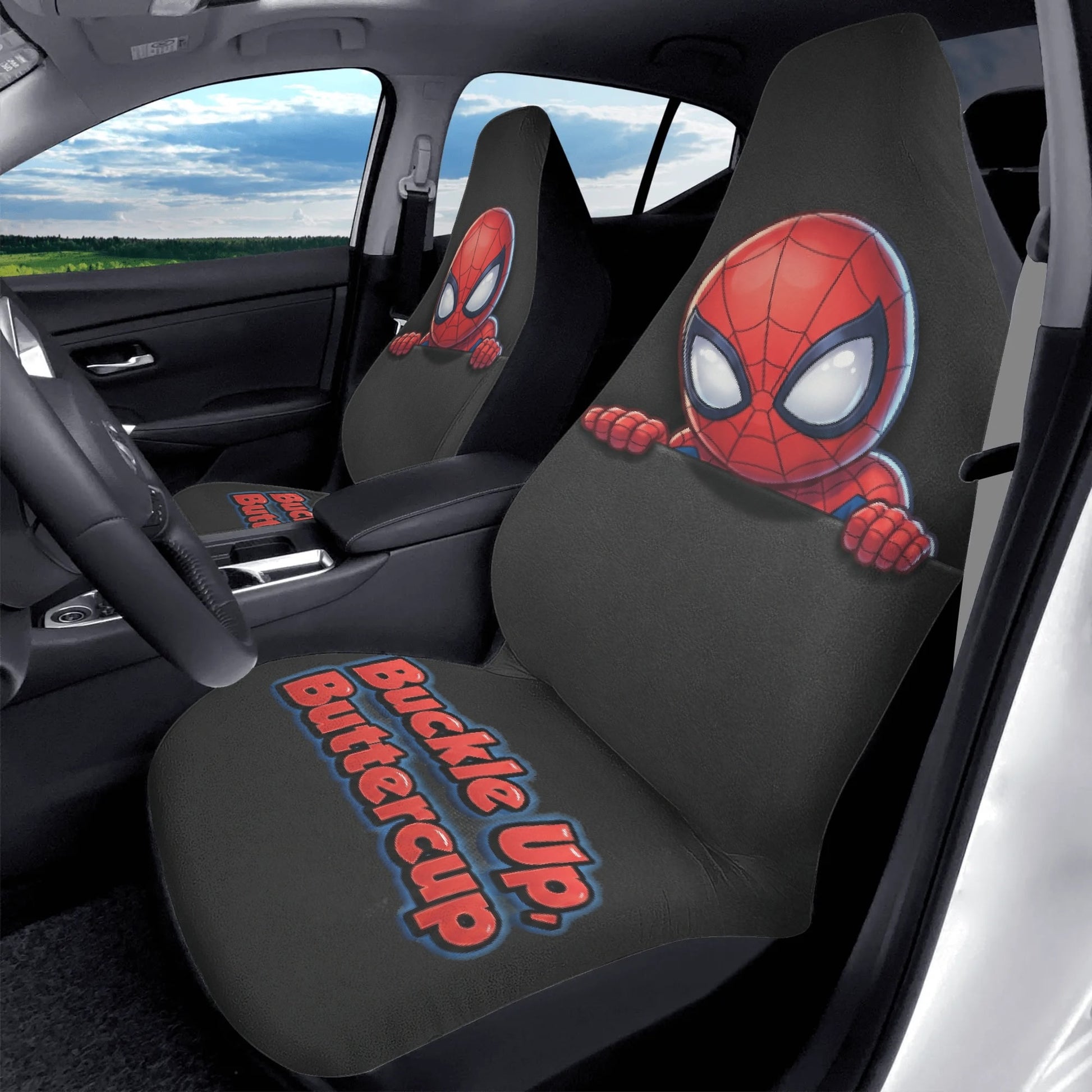 Spider-Man Car Seat Covers
