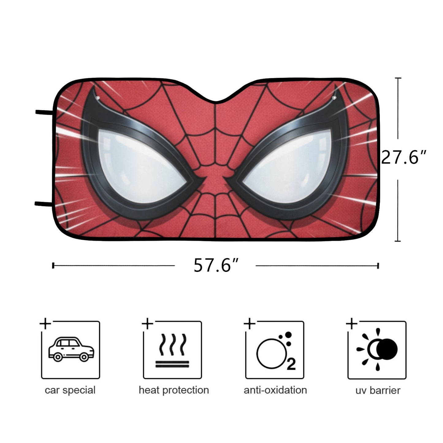 Spider-Man Car Windshield Sunshade - Auto Accessories