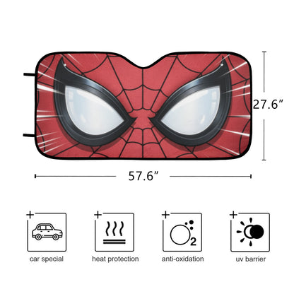 Spider-Man Car Windshield Sunshade - Auto Accessories