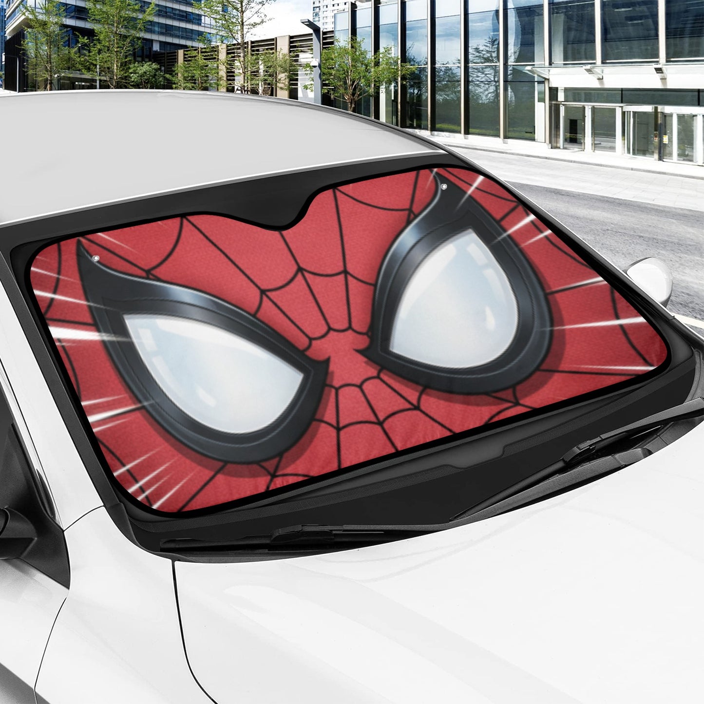 Spider-Man Car Windshield Sunshade - Auto Accessories