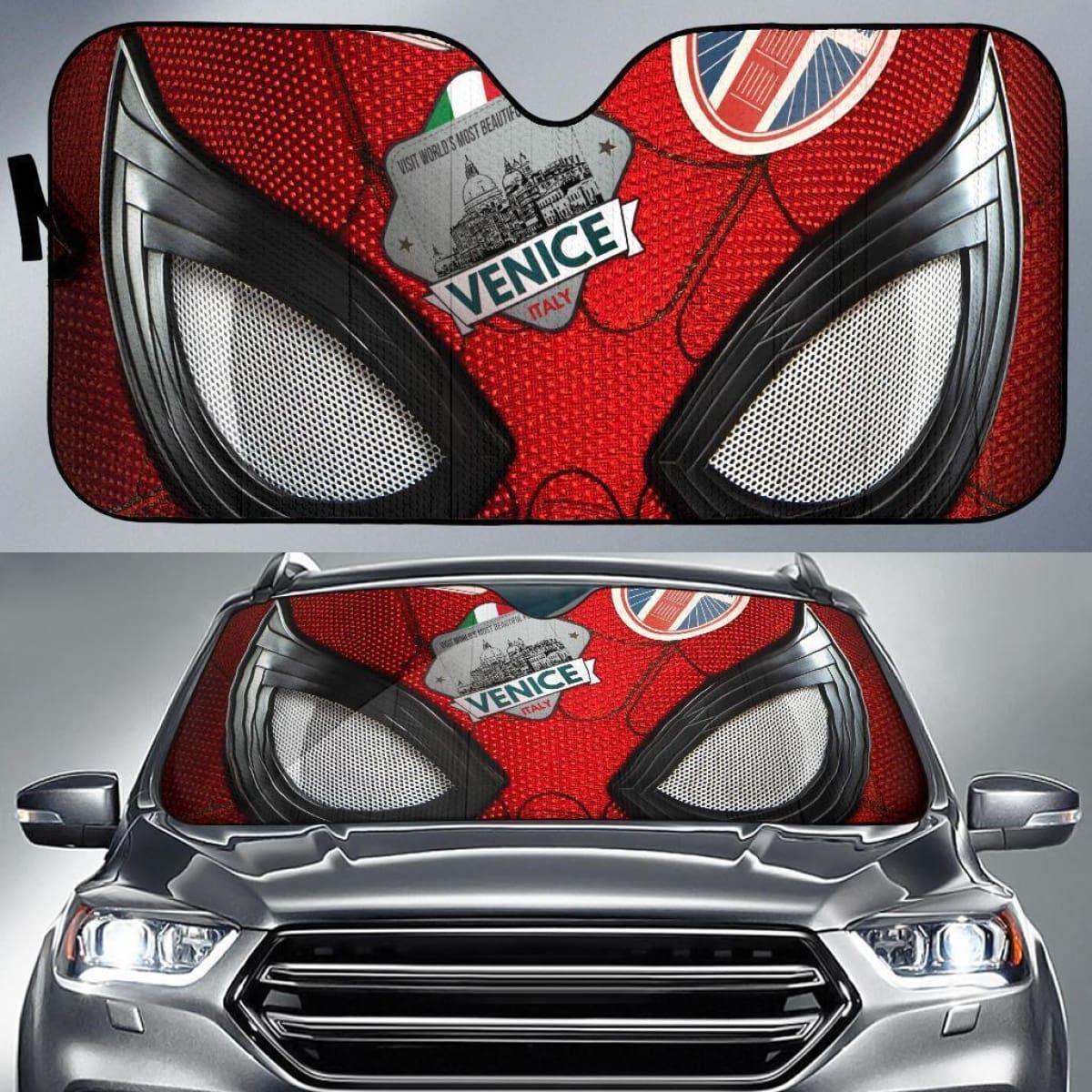 Spider Man Far From Home Auto Sun Shade Universal Fit 111204