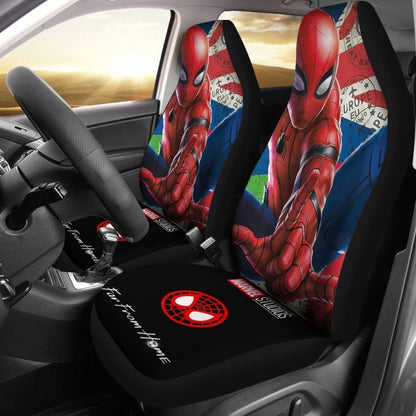 Spider-Man Far From Home Car Seat Covers Nh07 Universal Fit 225721
