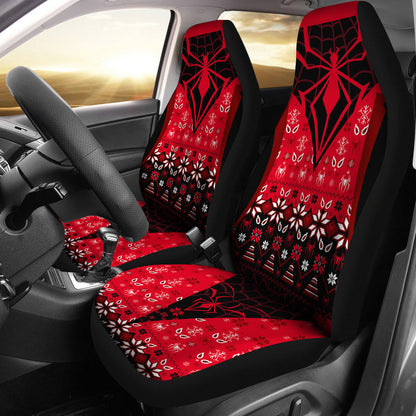 Spider Man Luxury Christmas Car Seat Covers
