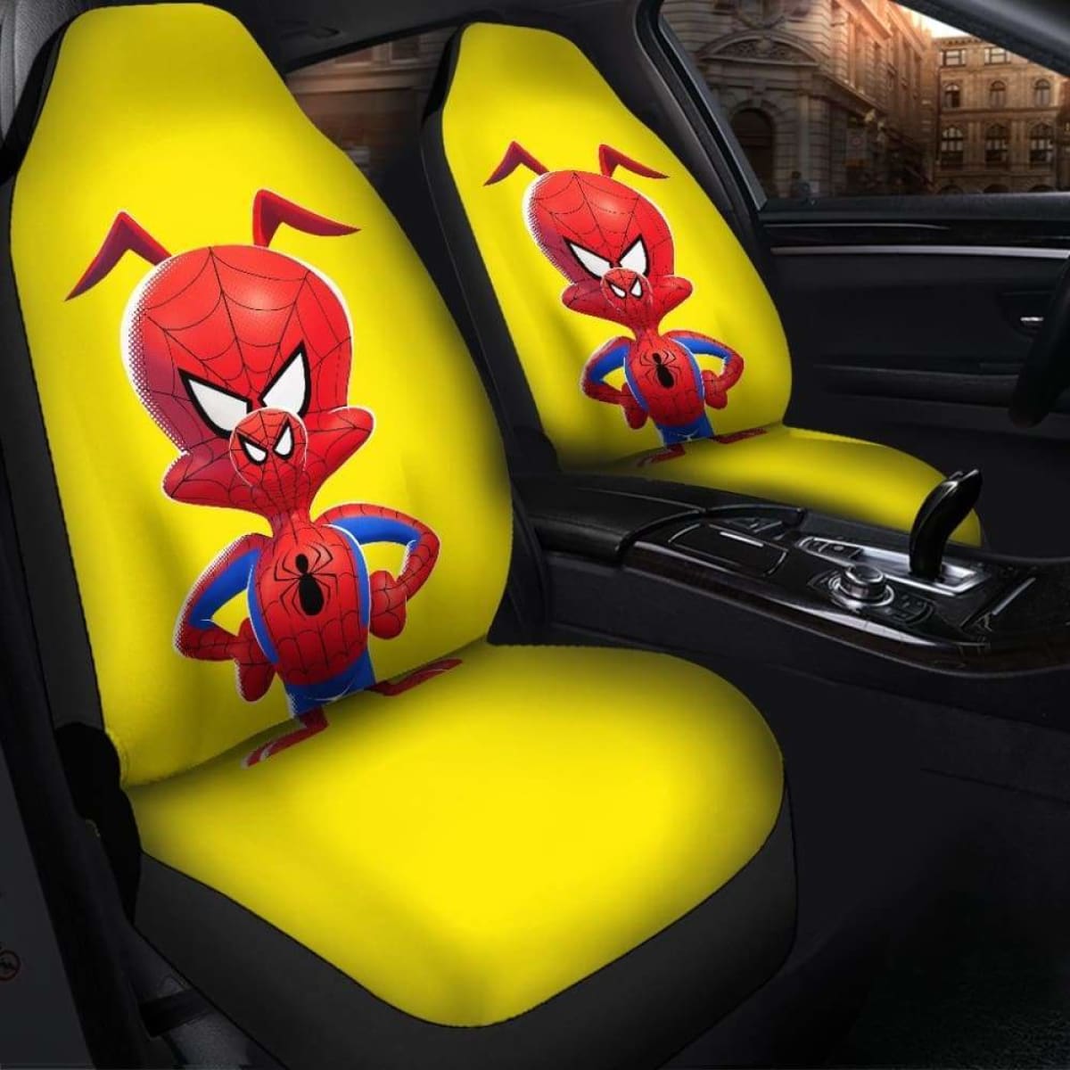 Spider Man Pig Into The Spider Verse Seat Covers 101719 Universal Fit