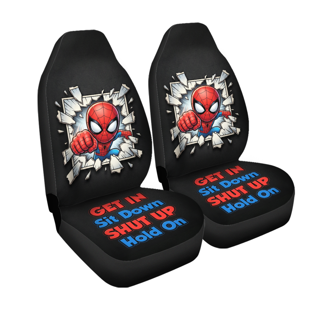 Spider-Man Seat Covers – Fits Cars, SUVs, and Trucks