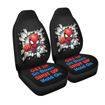 Spider-Man Seat Covers – Fits Cars, SUVs, and Trucks