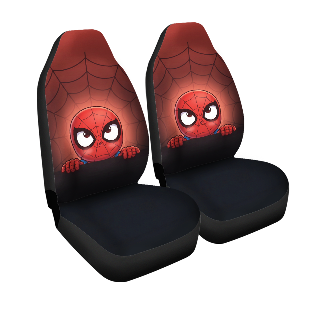 Spiderman Car Seat Covers – Durable Auto Seat Pair