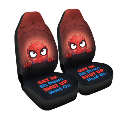Spiderman Car Seat Covers – Durable Auto Seat Pair