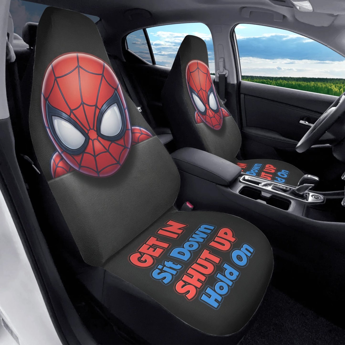 Spider-Man Car Seat Covers
