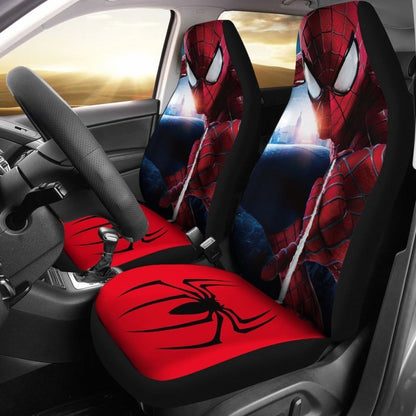 Spider-Man Sprayed Silk Car Seat Covers Nh07 Universal Fit 225721