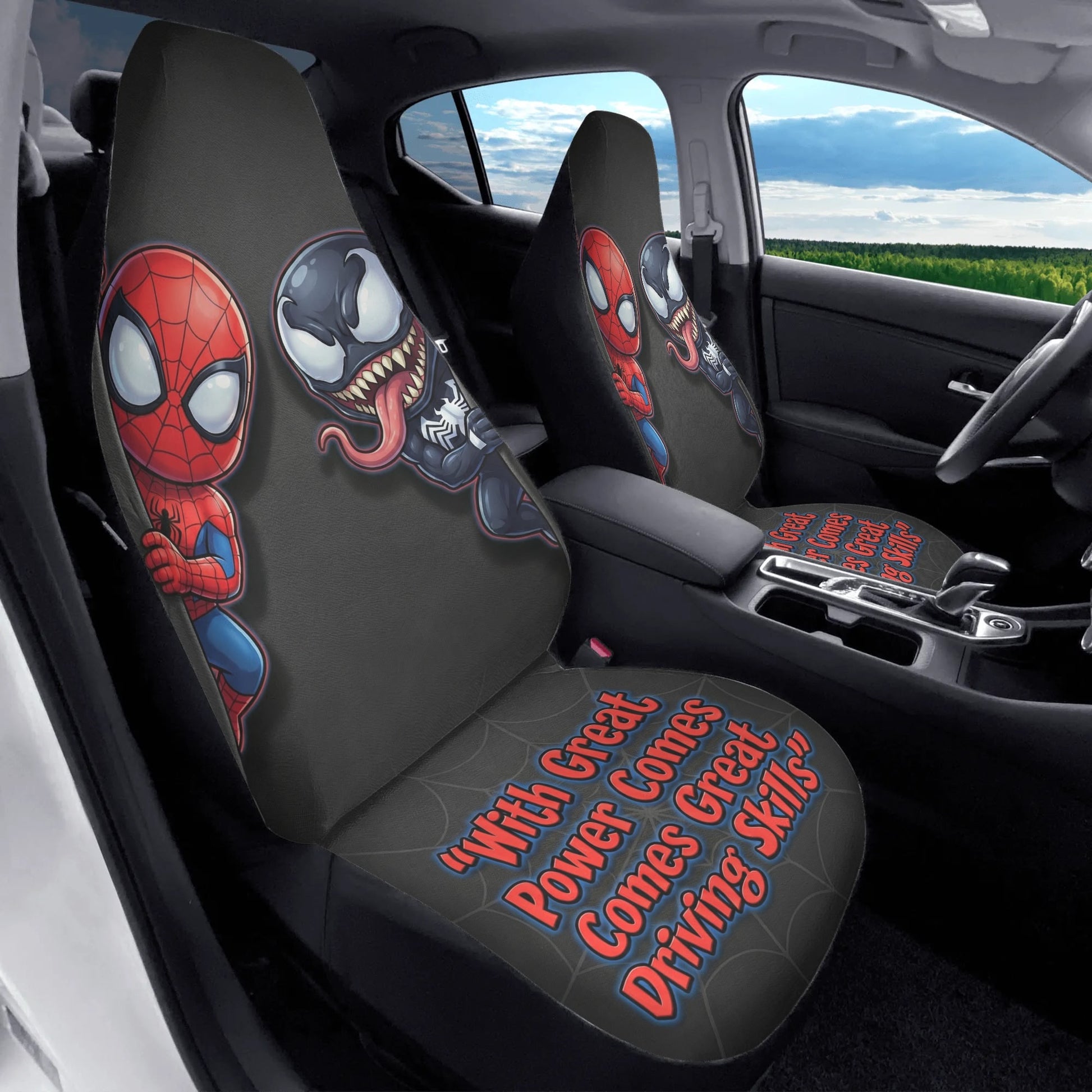 Spider-Man Car Seat Covers
