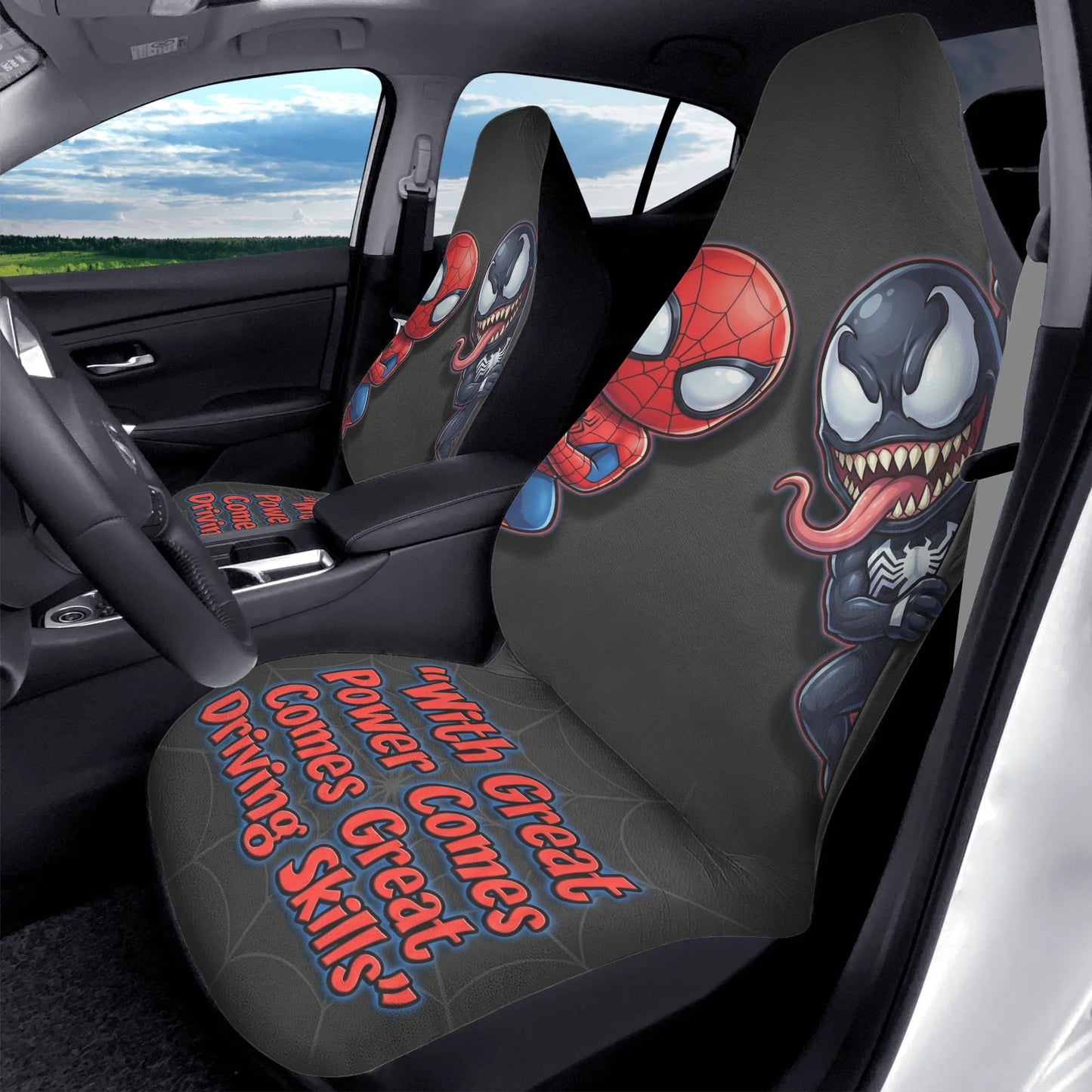 Spider-Man Car Seat Covers