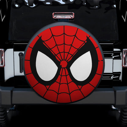 Spider Red Custom Spare Tire Cover
