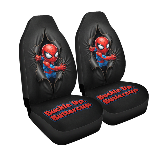 Spiderman Auto Seat Covers – Fits Most Vehicles