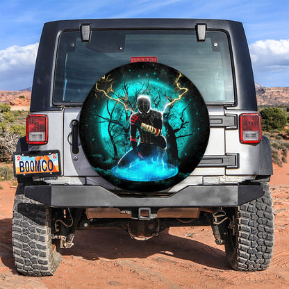 Spiderman Black Suit No Way Home Moonlight 1 Spare Tire Cover