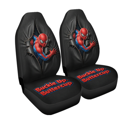 Spiderman Car Seat Covers – Auto Seat Cover Pair