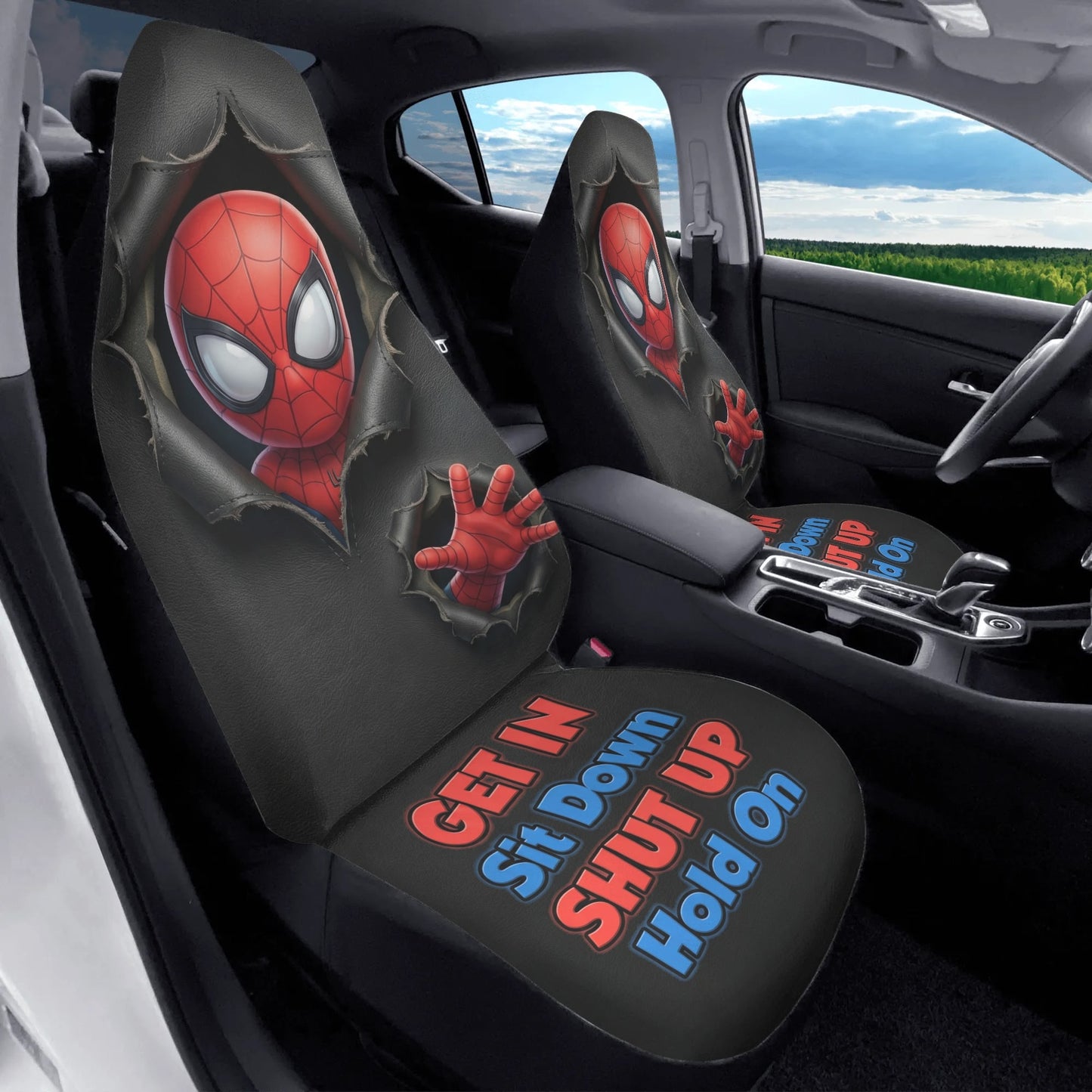 Spider-Man Car Seat Covers