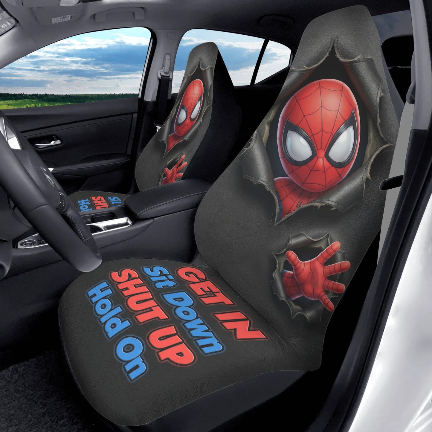 Spider-Man Car Seat Covers
