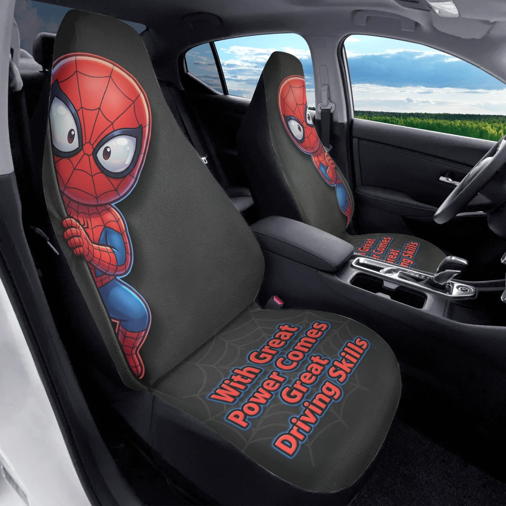 Spider-Man Car Seat Covers