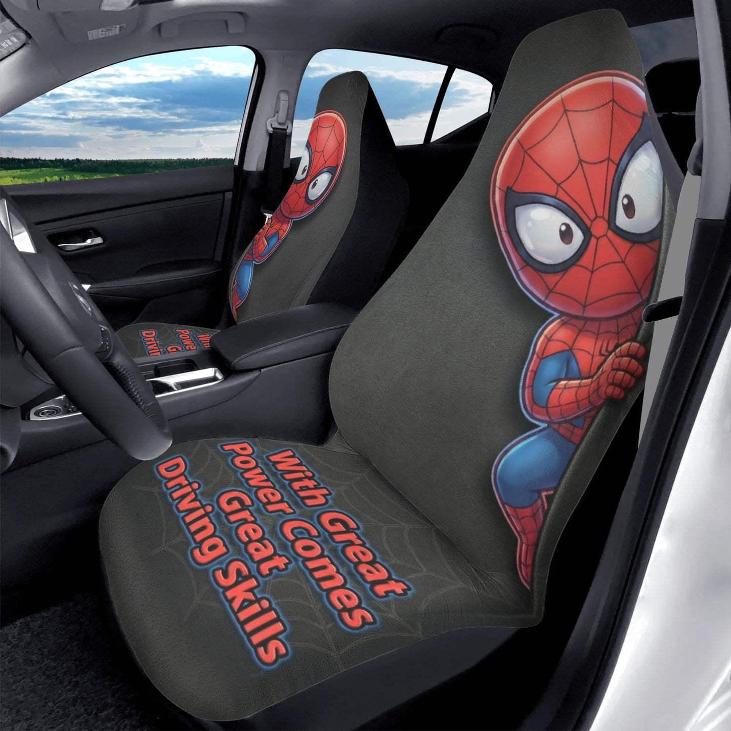 Spider-Man Car Seat Covers