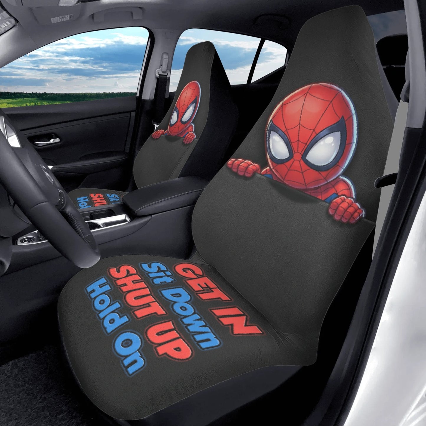 Spider-Man Car Seat Covers