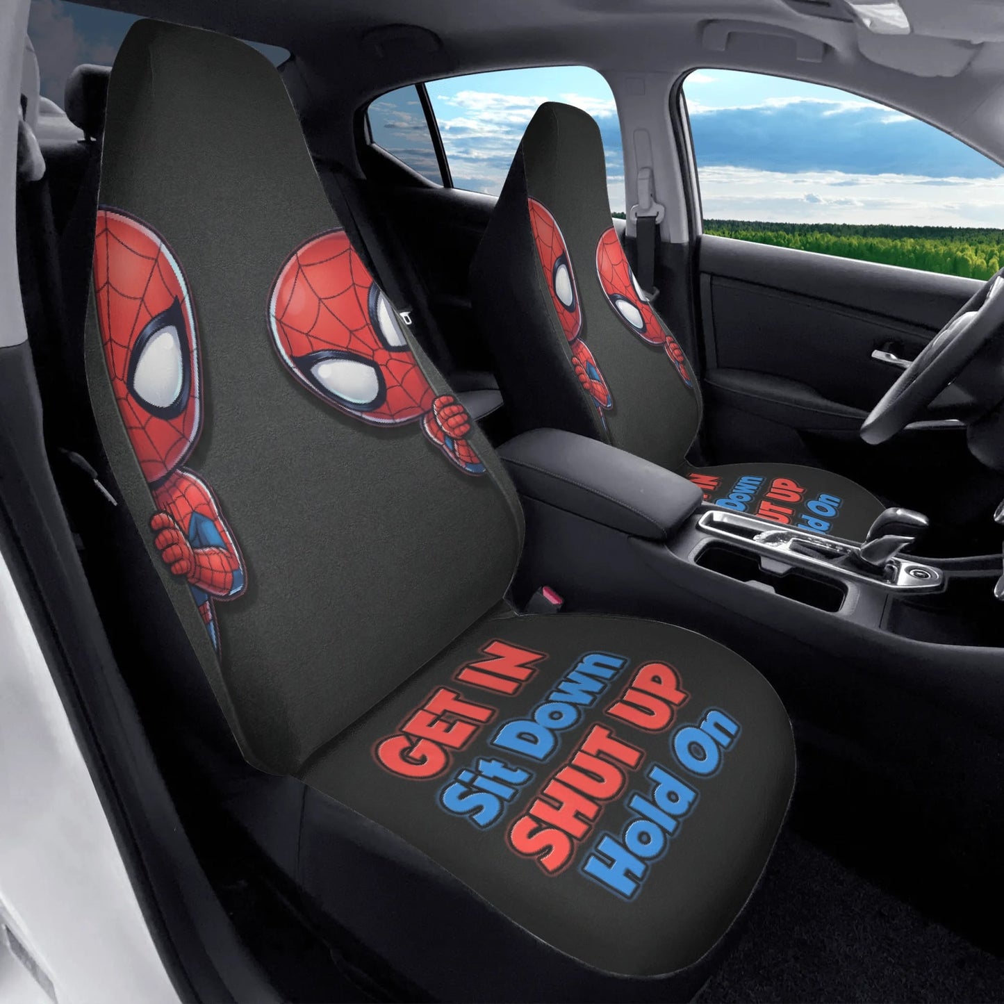 Spider-Man Car Seat Covers