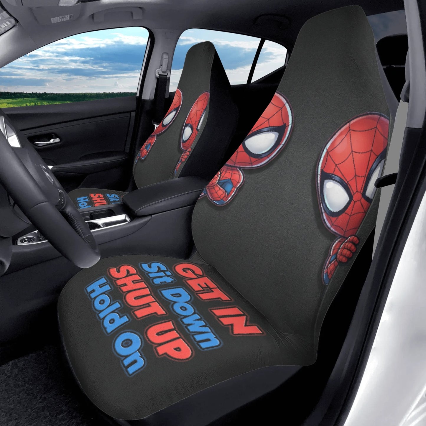 Spider-Man Car Seat Covers