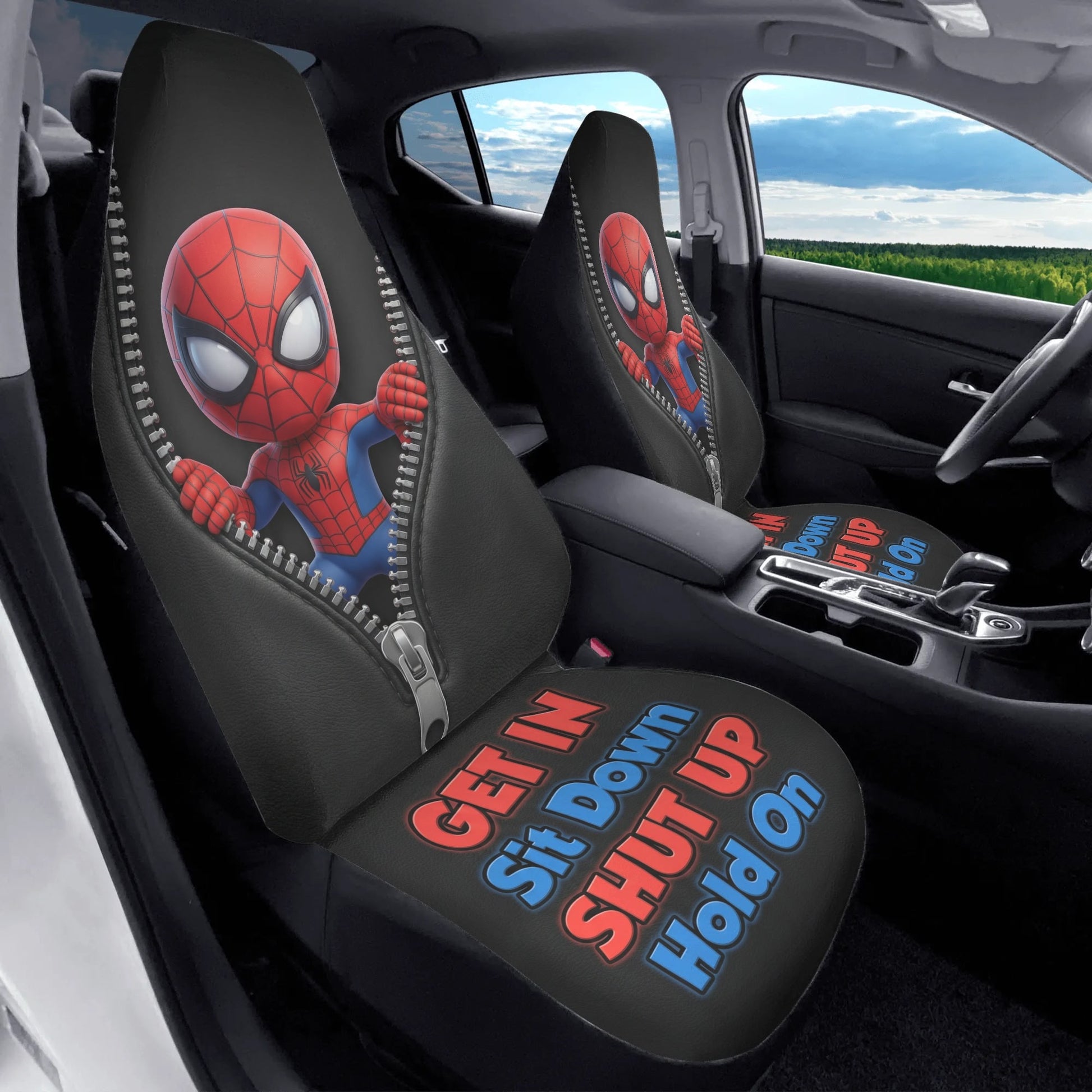 Spider-Man Car Seat Covers