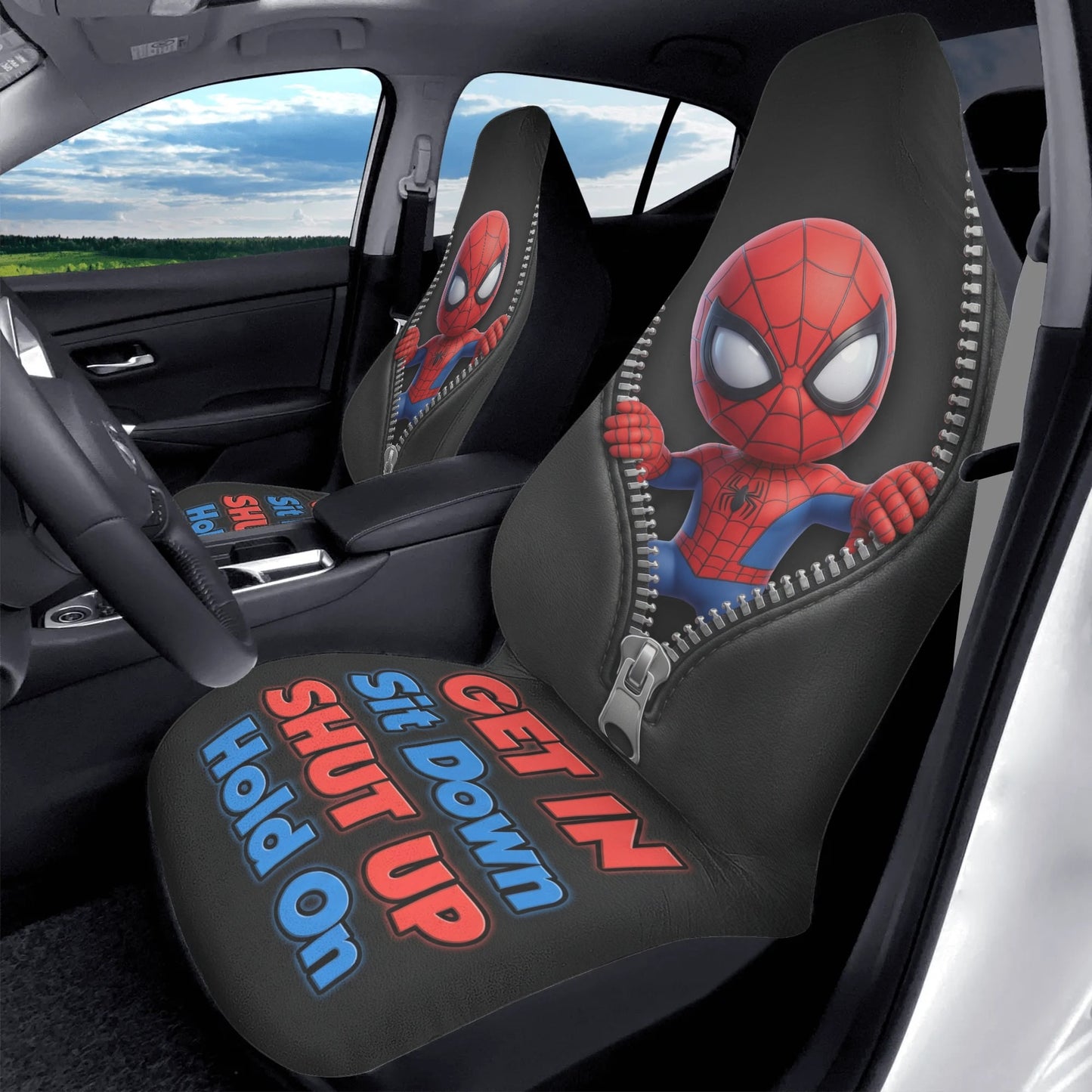 Spider-Man Car Seat Covers