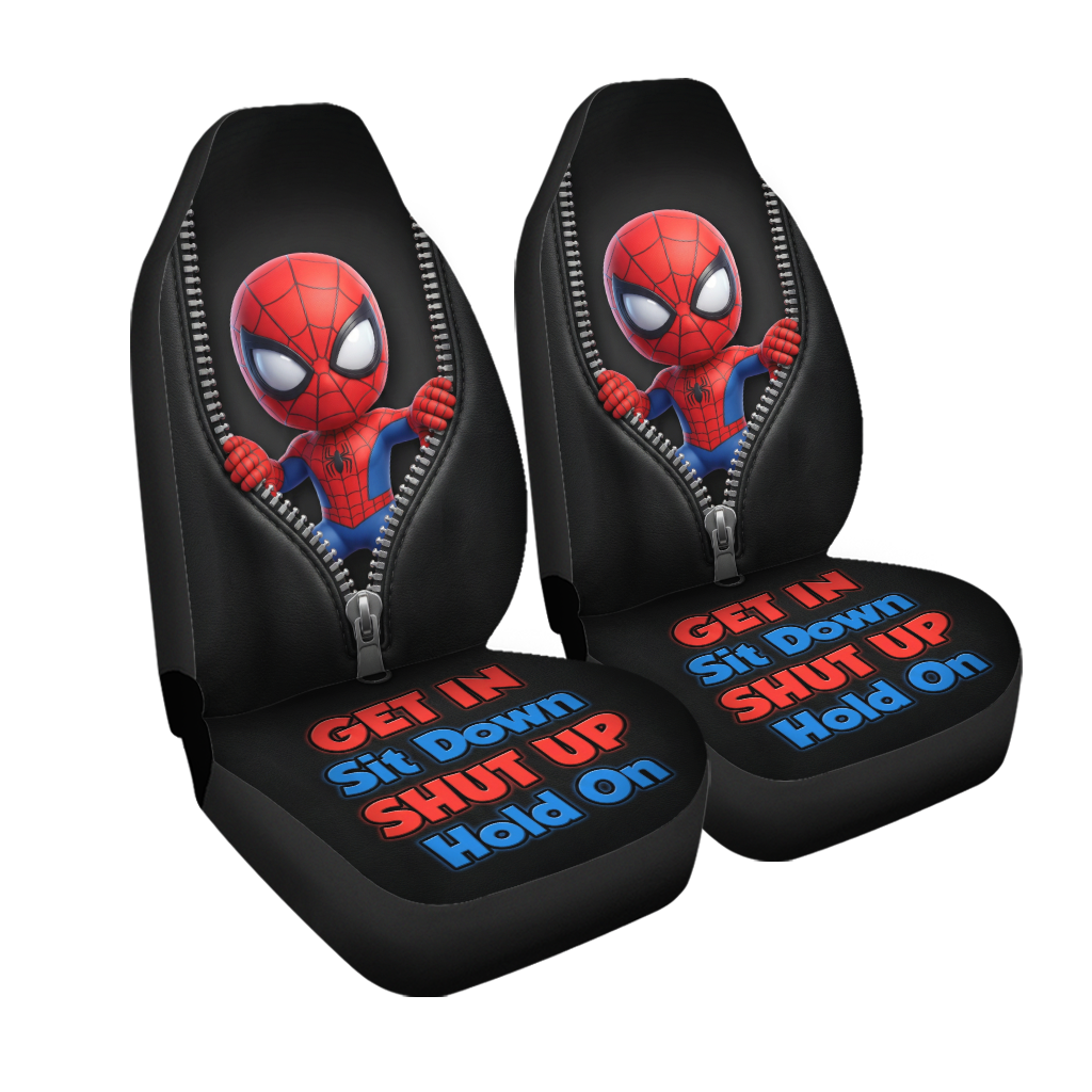 Spiderman Car Seat Covers – SUV & Truck Compatible