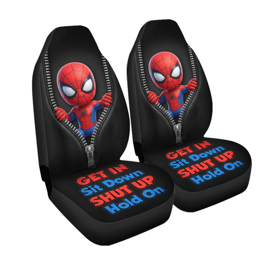 Spiderman Car Seat Covers – SUV & Truck Compatible