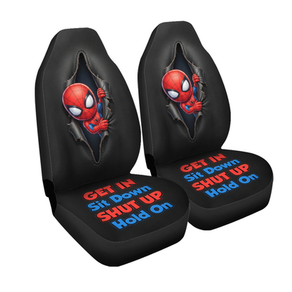 Spiderman Car Seat Covers – Universal Auto Cover Pair
