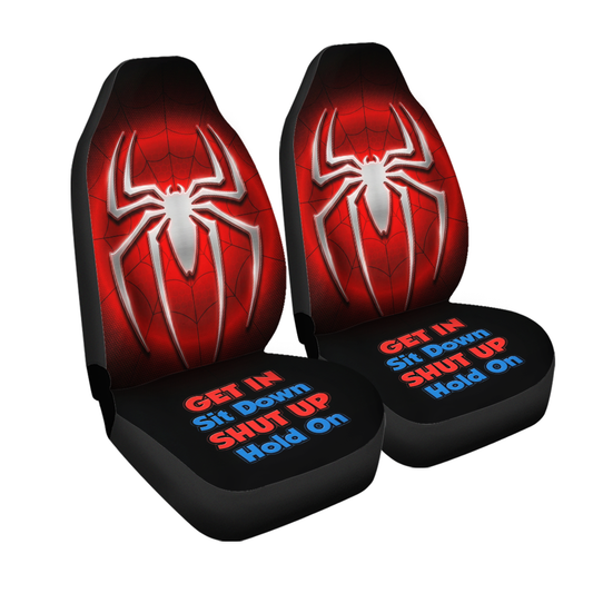 Spiderman Car Seat Covers – Universal Automotive Fit
