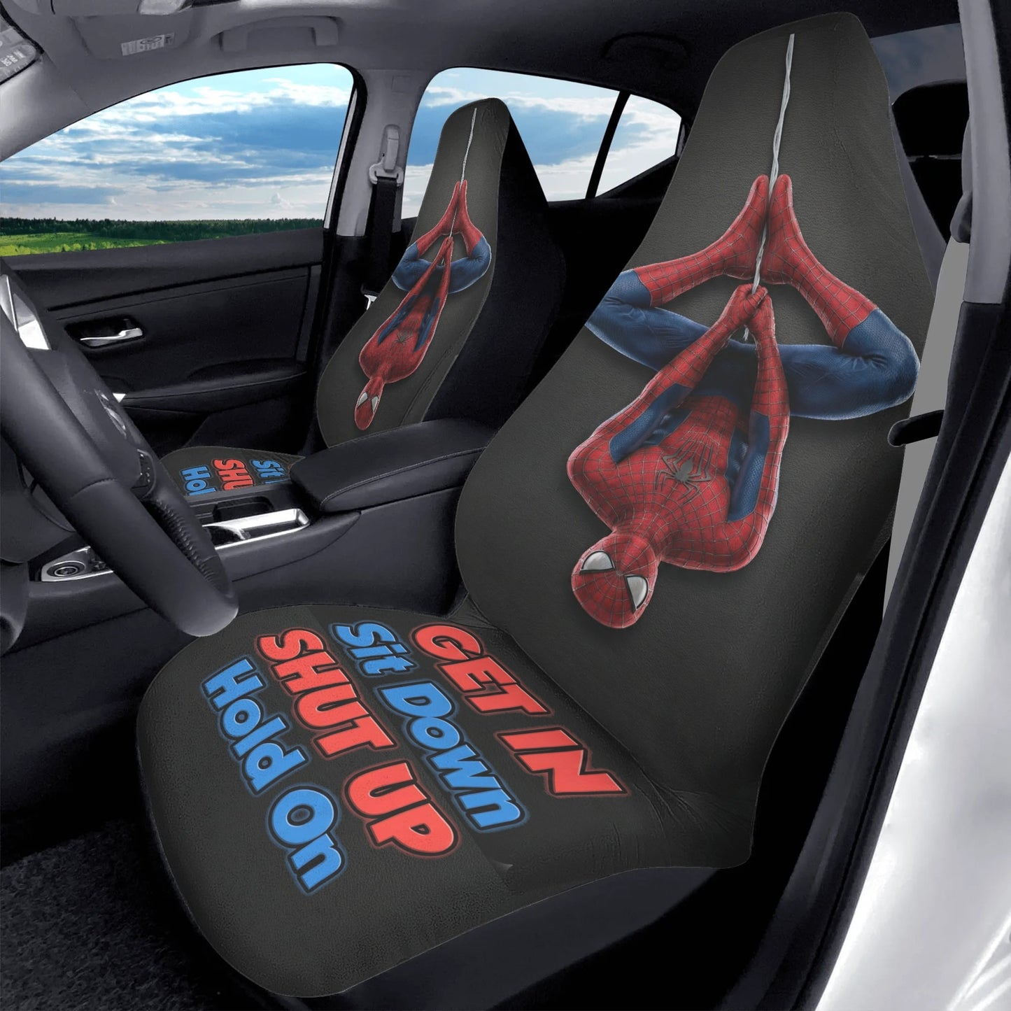Spider-Man Car Seat Covers