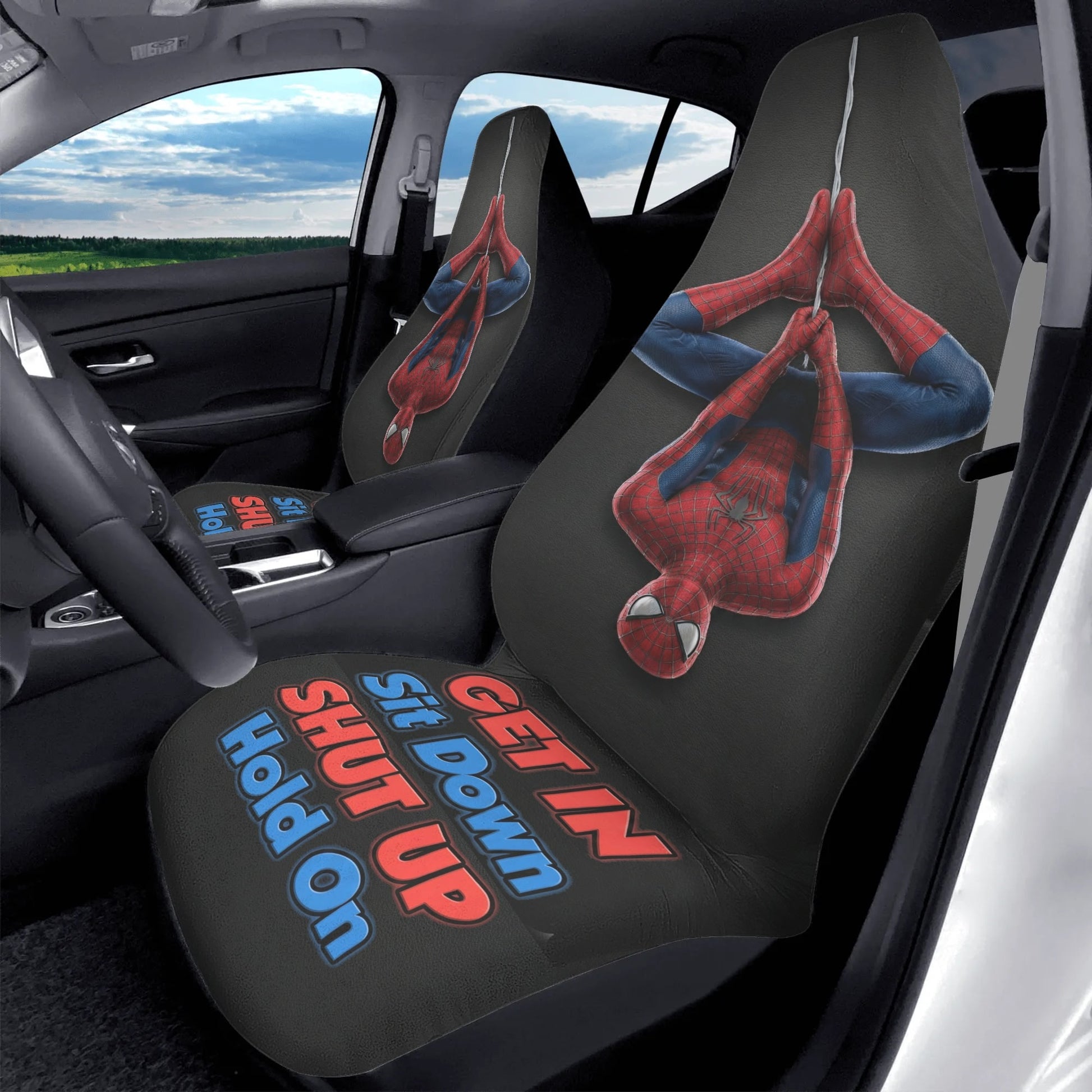 Spider-Man Car Seat Covers