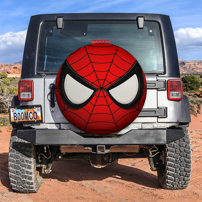 Spiderman Eyes Car Spare Tire Cover