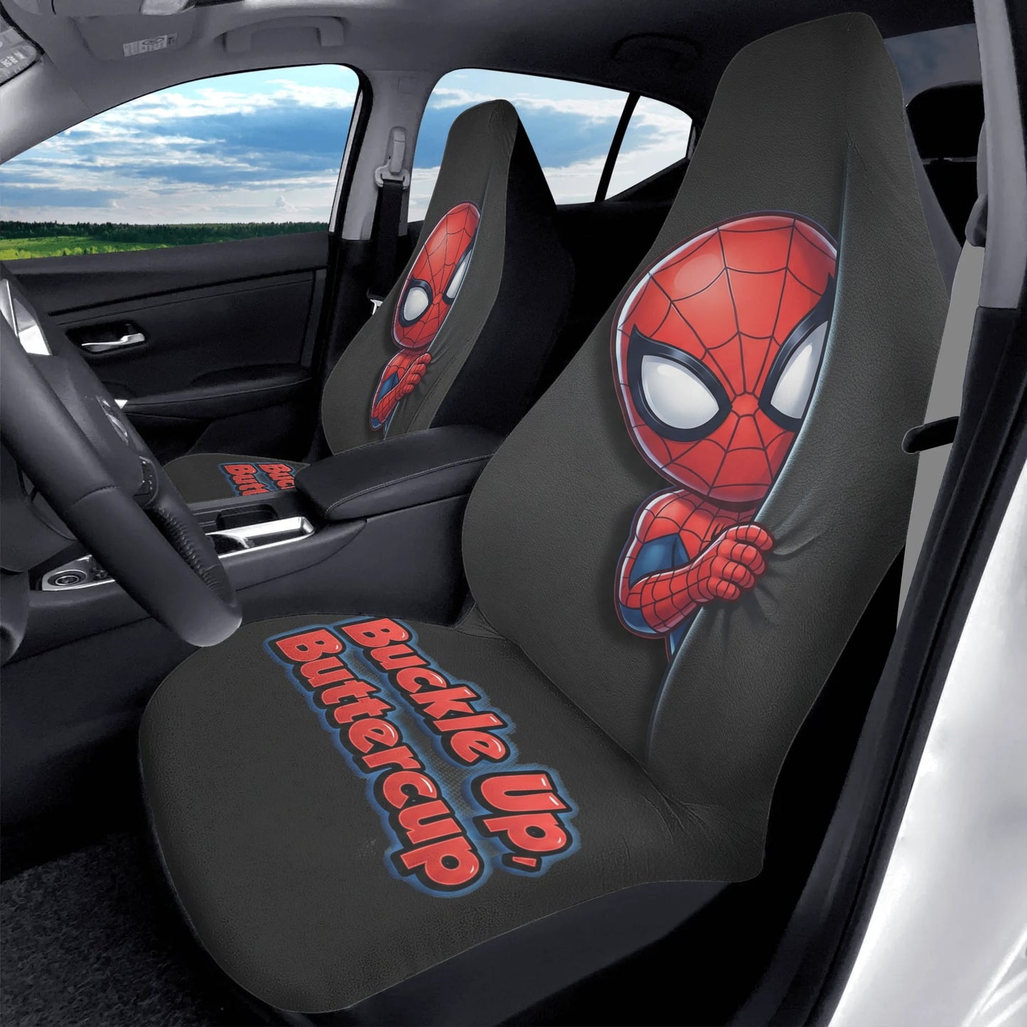 Spider-Man Car Seat Covers