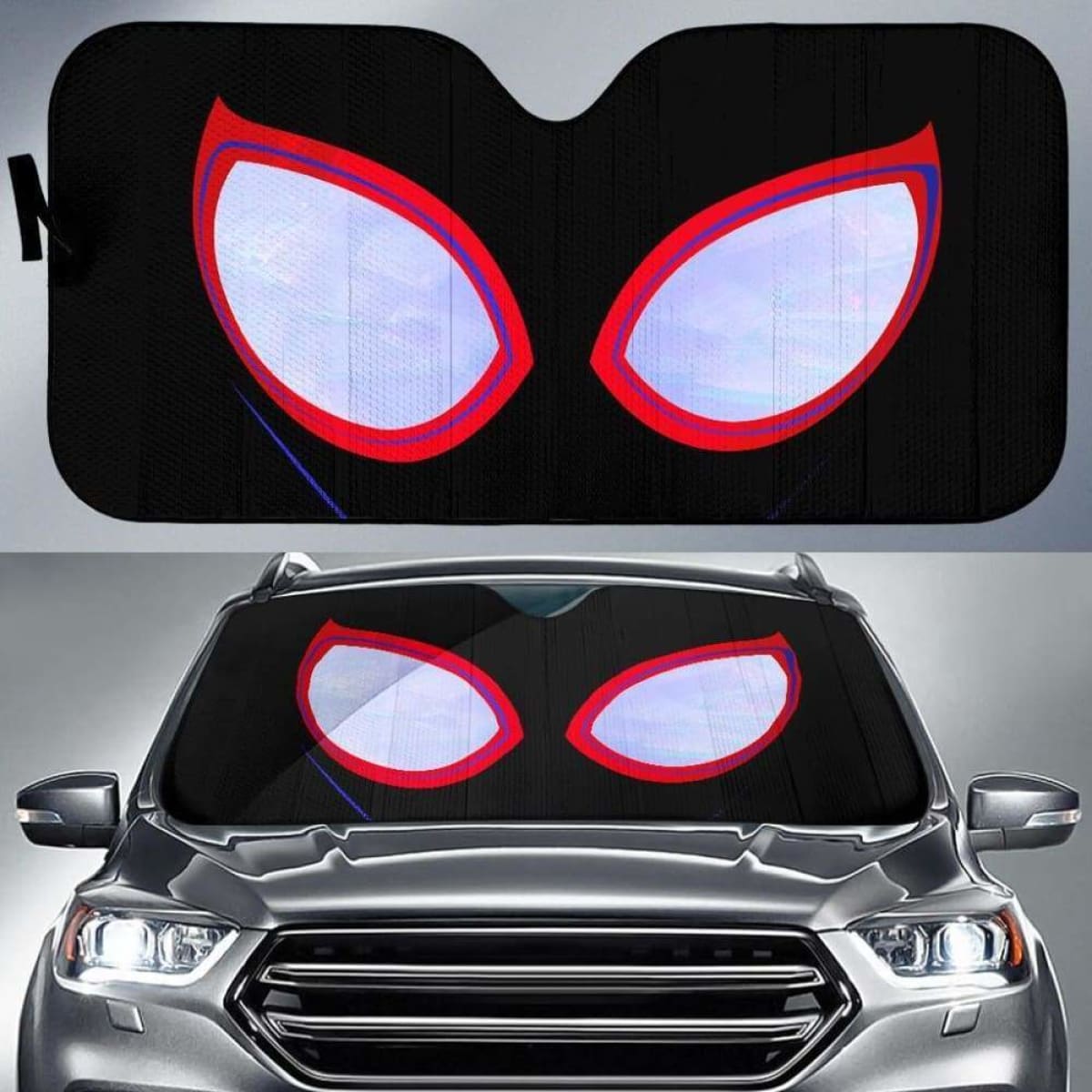 Spiderman Into Spider Verse Car Sun Shades 918b Universal Fit