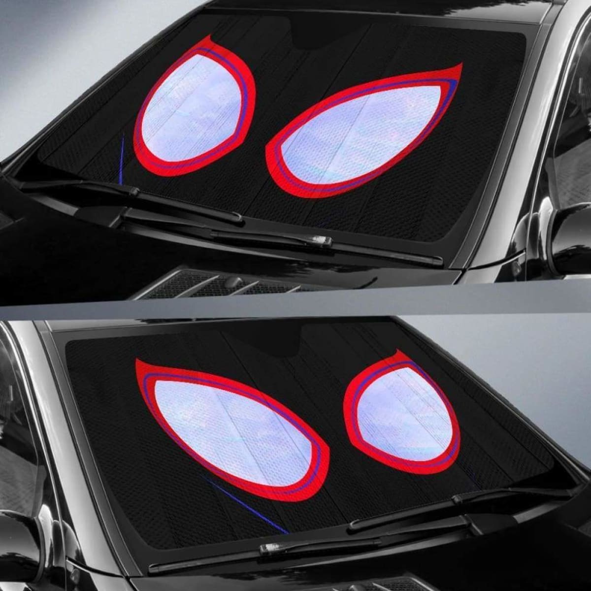 Spiderman Into Spider Verse Car Sun Shades 918b Universal Fit